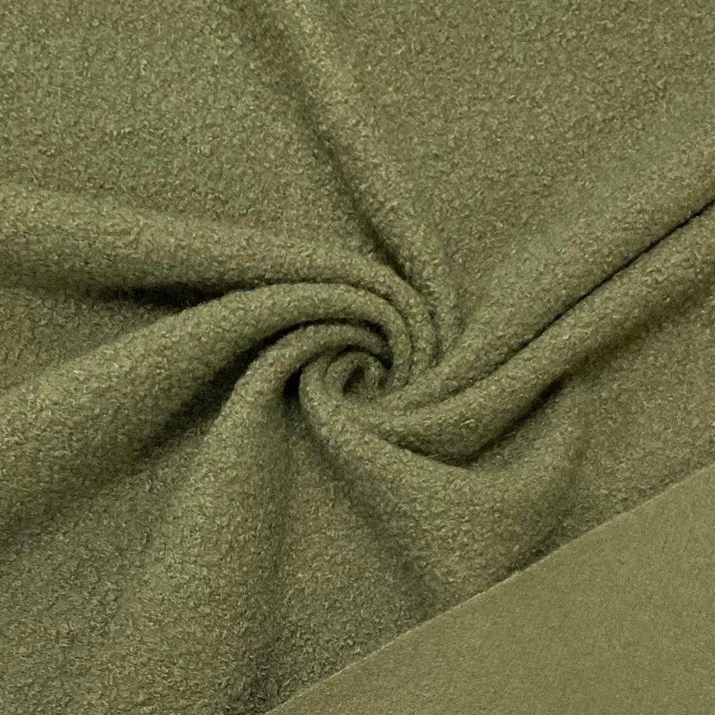 Plain Boucle Fabric