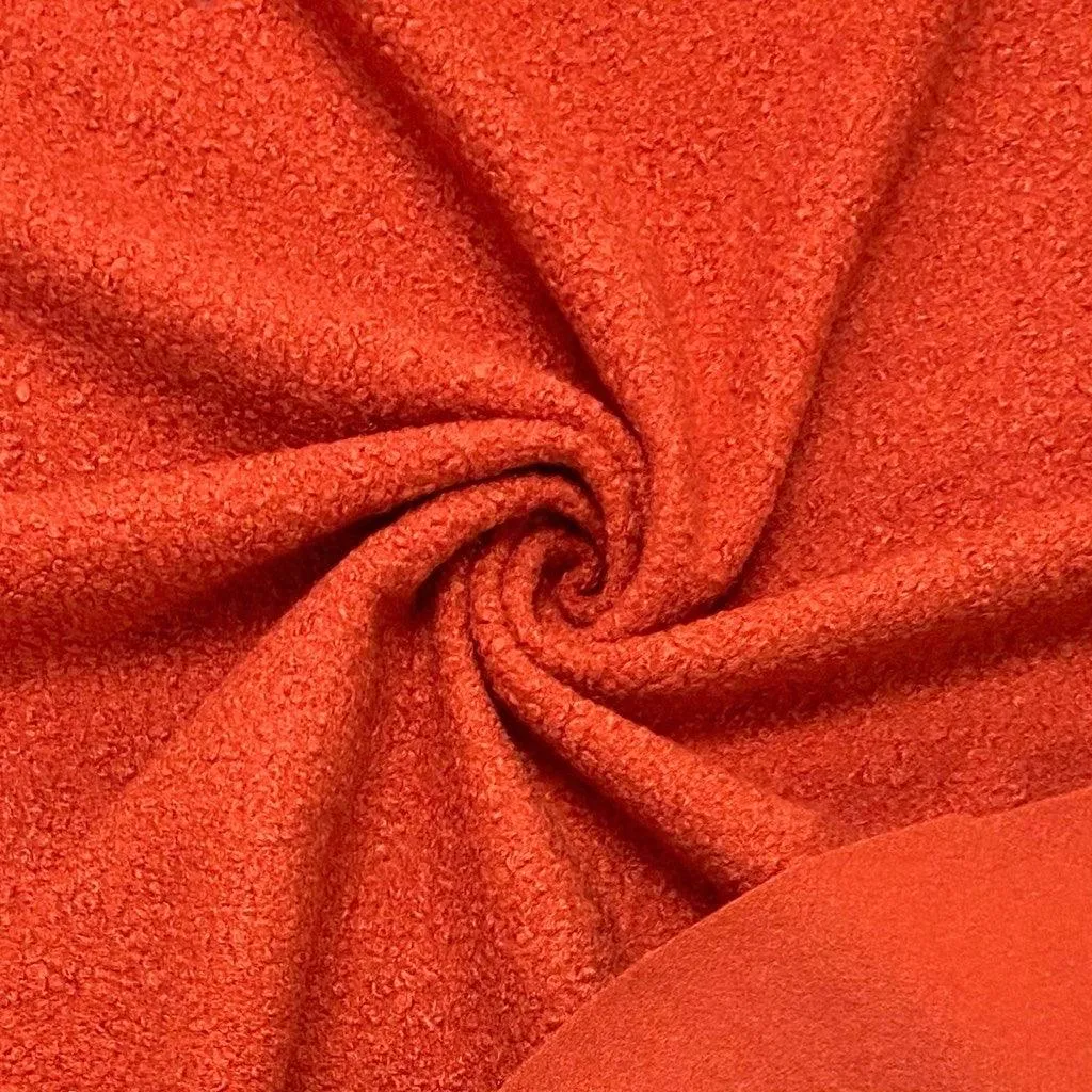 Plain Boucle Fabric