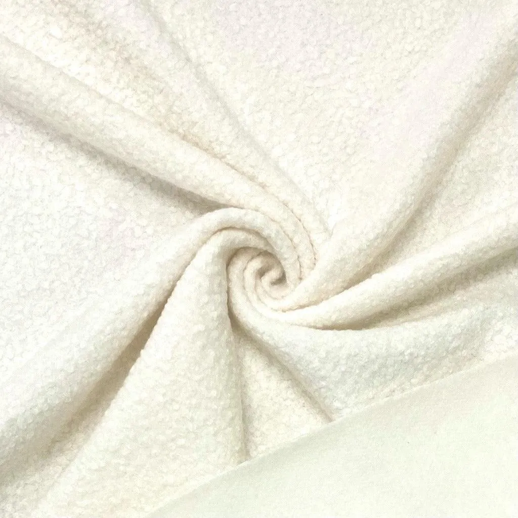 Plain Boucle Fabric