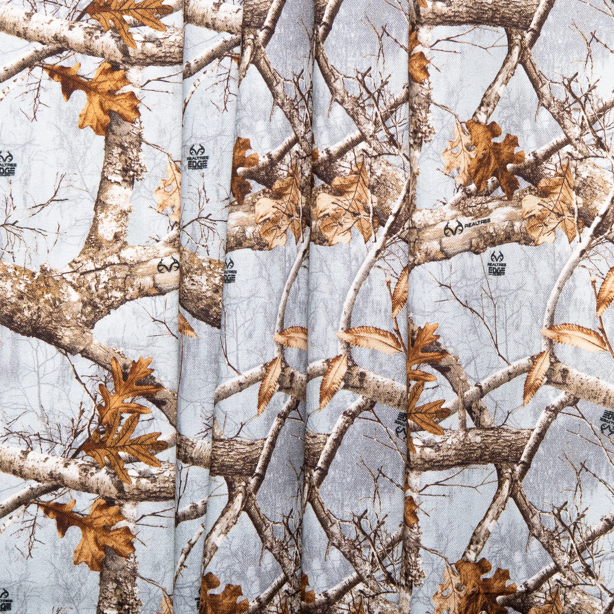 Printed cotton - REAL TREE - Grey