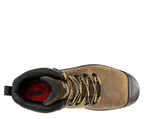 Puma Men's 632715 Iron HD 6" Waterproof Composite Safety Toe Metal Free Work Shoes