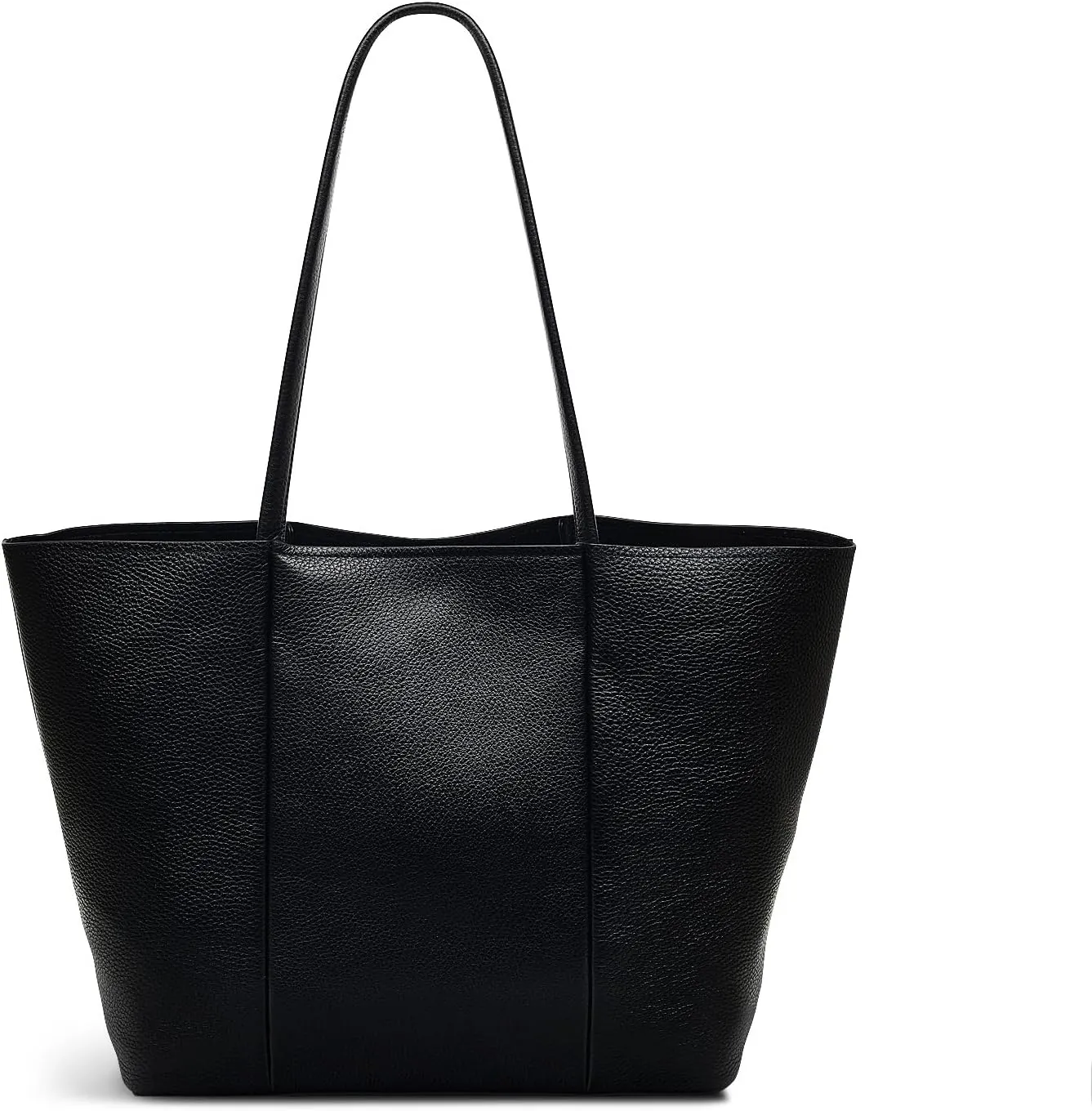RADLEY London Henrietta Place Womens Large Leather Open Top Tote Bag, Black