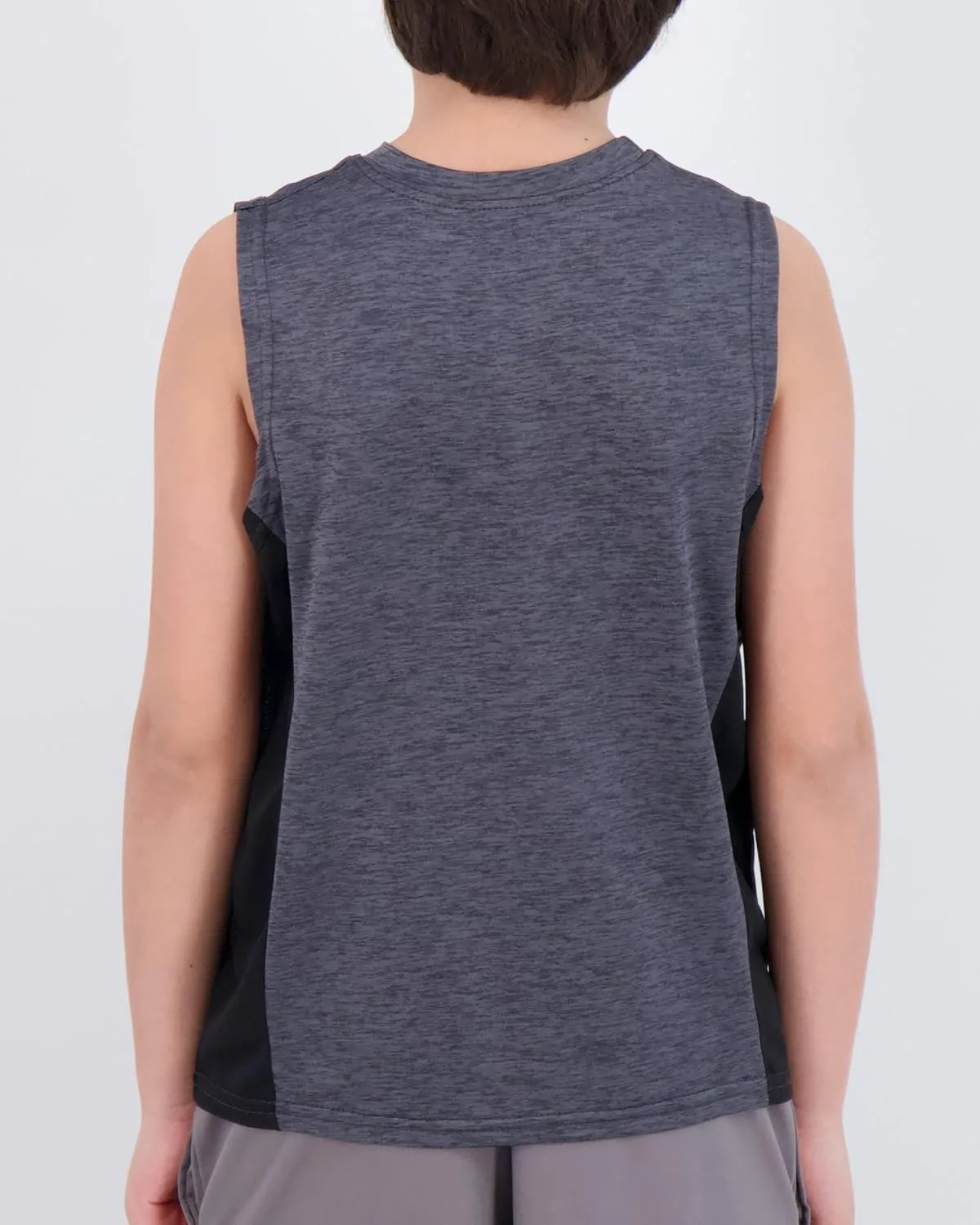 Real Essentials 5 Pack: Boys Dry-Fit Active Athletic Performance Tank Top