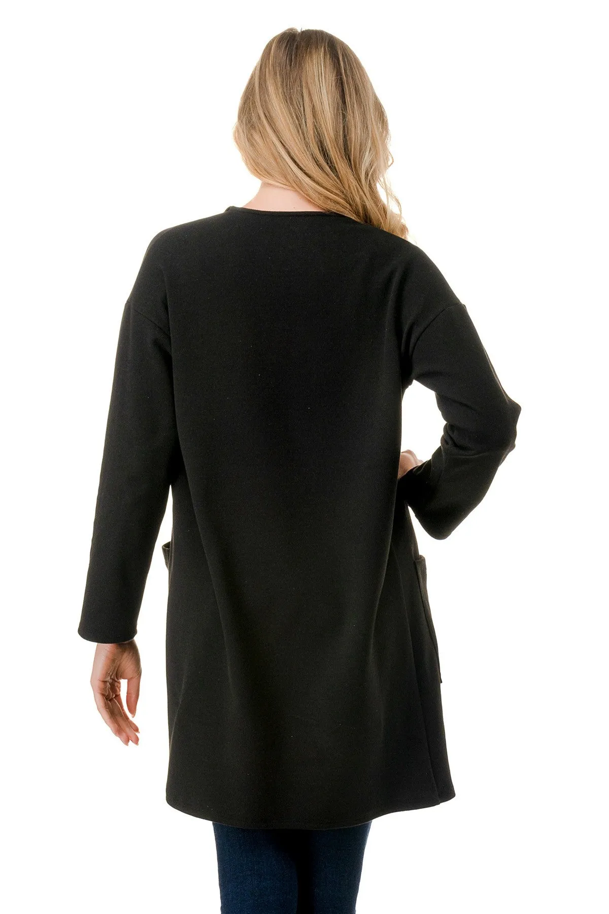 Reversible Cardigan with Pockets
