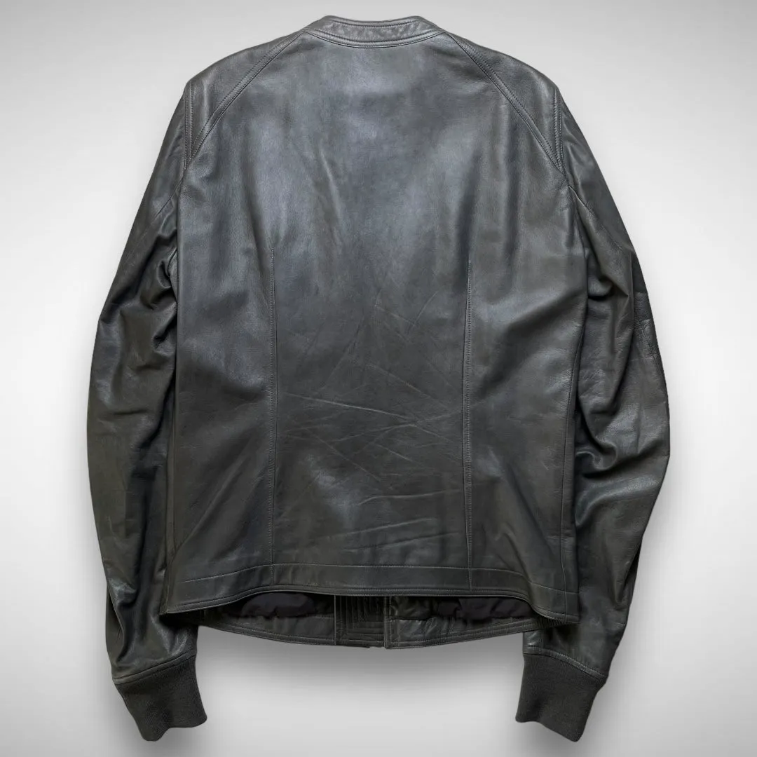 Rick Owens ‘Intarsia’ Calf Leather Jacket (FW2014)