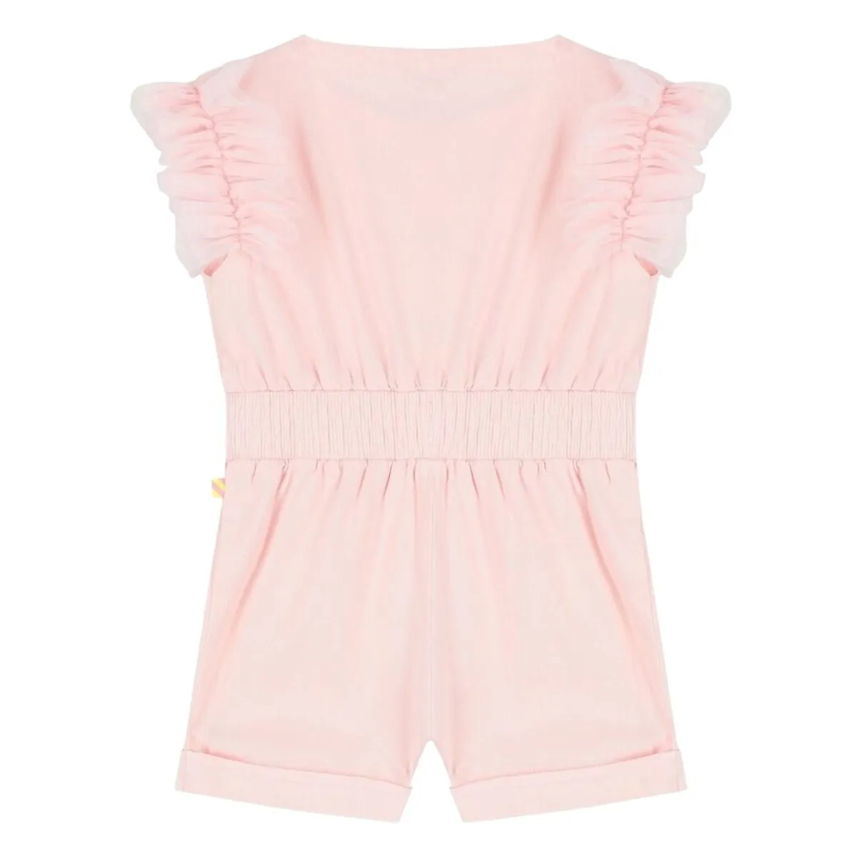 RUFFLE SLEEVE ROMPER