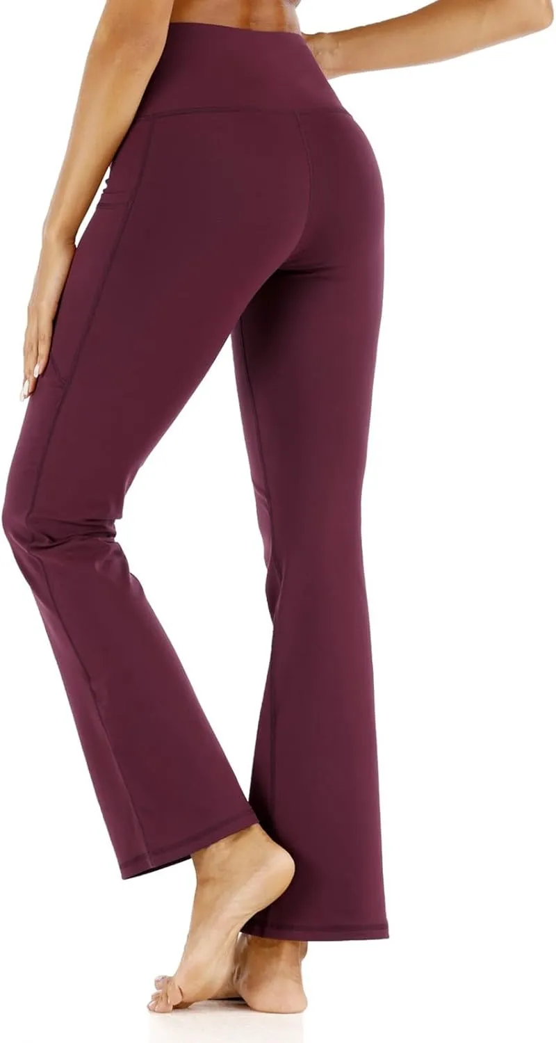 Scrunch Butt Lifting Leggings for Women High Trousers for Yoga Flared Straight Fitness Workout Yoga Leggings for