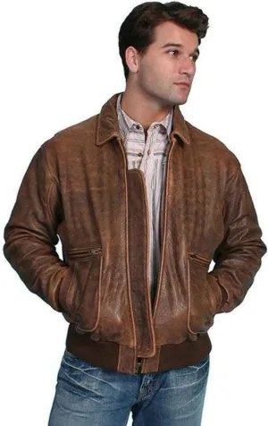 Scully Men's Vintage Bomber Jacket - 714-12