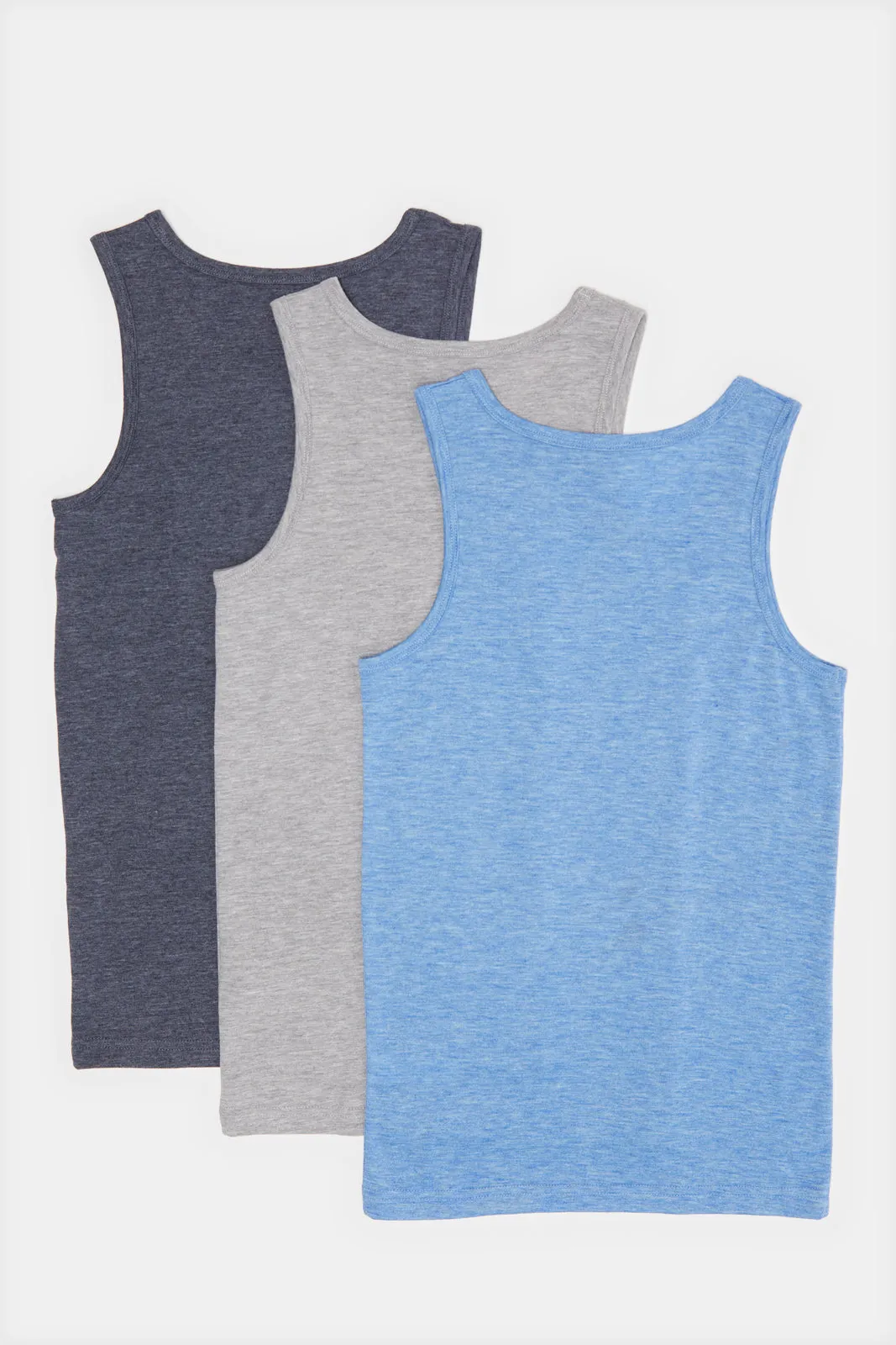 Senior Boys Assorted Vest Set (Pack of 3)
