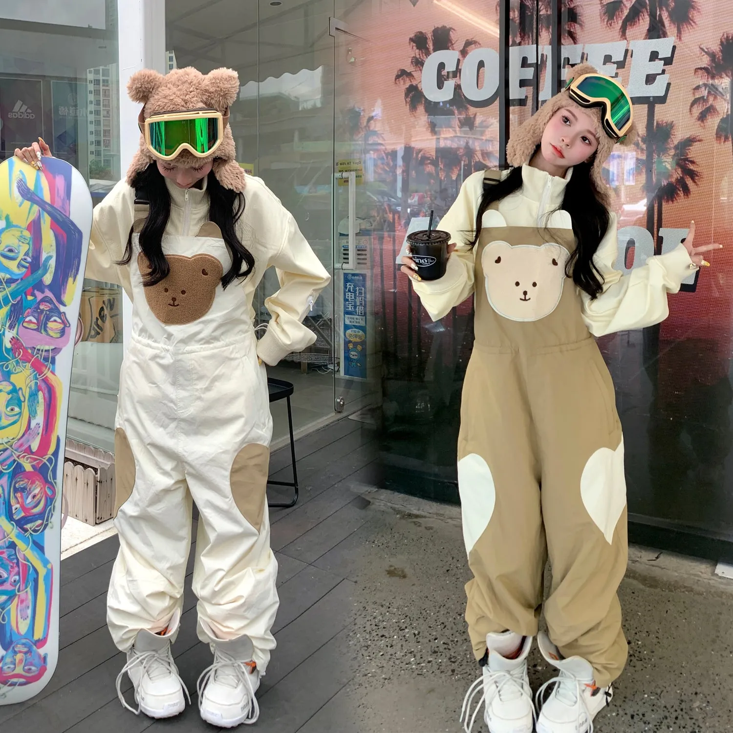 Skibear 23/24 New Drop Bear Bib Pants