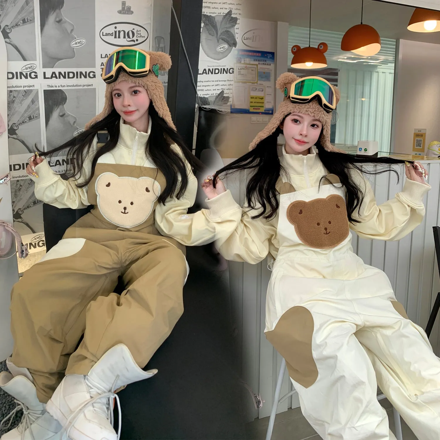 Skibear 23/24 New Drop Bear Bib Pants