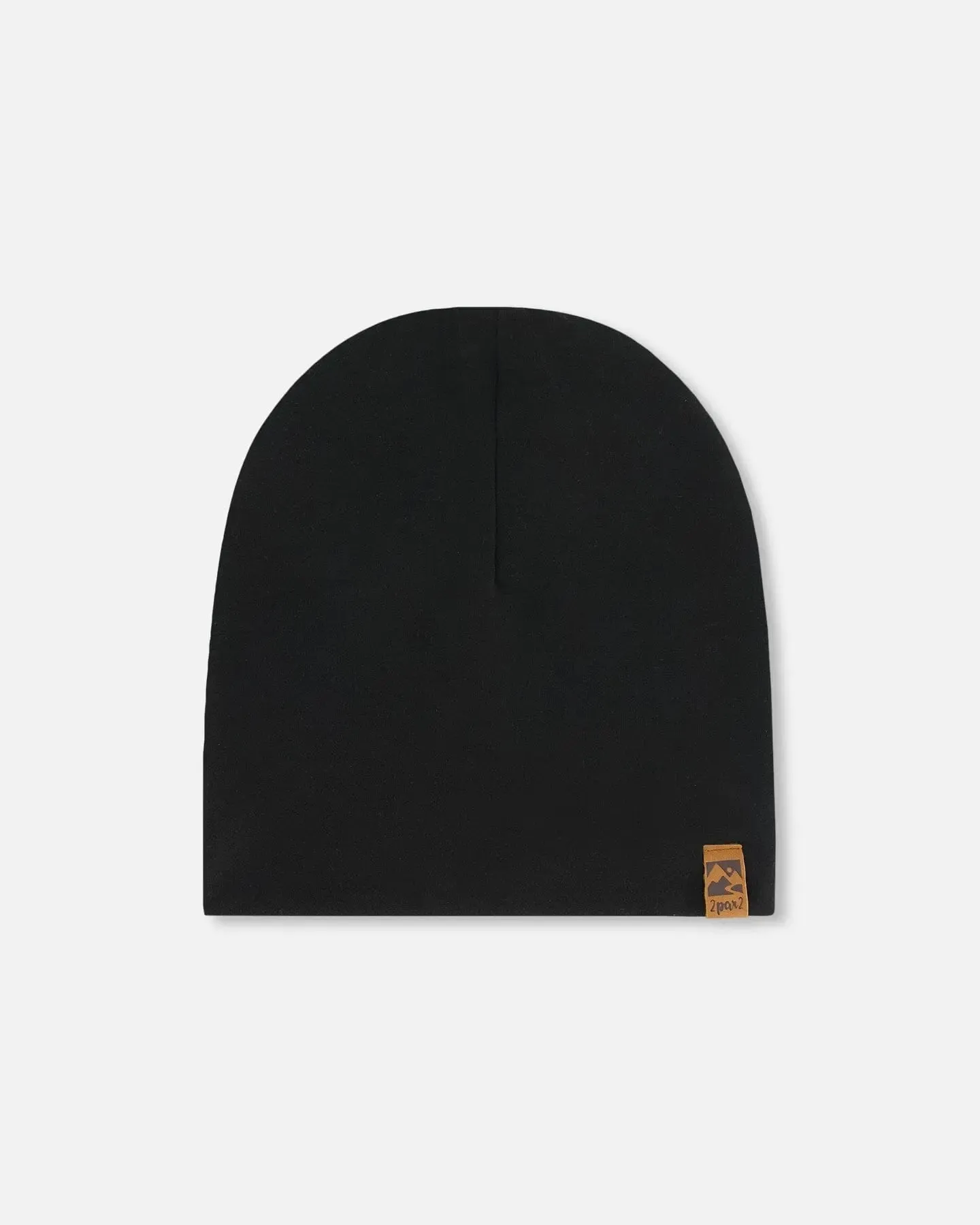 Solid Beanie Hat Black