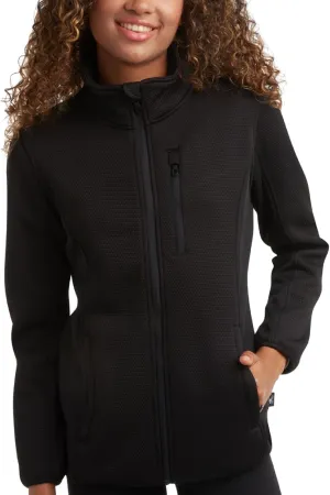 Spyder Women's Active Performance Fleece Jacket - Full Zip Lightweight Wind Resistant Windbreaker Sweater Jacket (Sizes:S-XL)