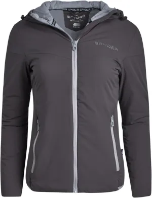 Spyder Women's Performance Windbreaker Jacket - Insulated Lightweight Full Zip Wind and Water-Resistant Hooded Jacket (S-XL)