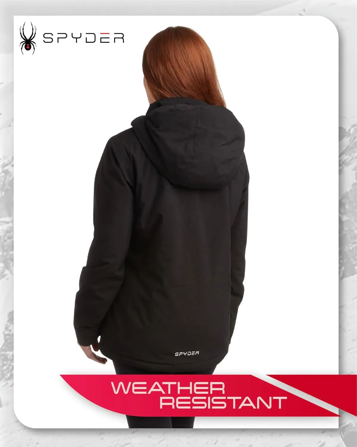 Spyder Women's Snow Ski Jacket - 3 Looks in 1 Insulated Puffer to Sherpa Fur Reversible Inner Winter Jackets for Women (S-XL)