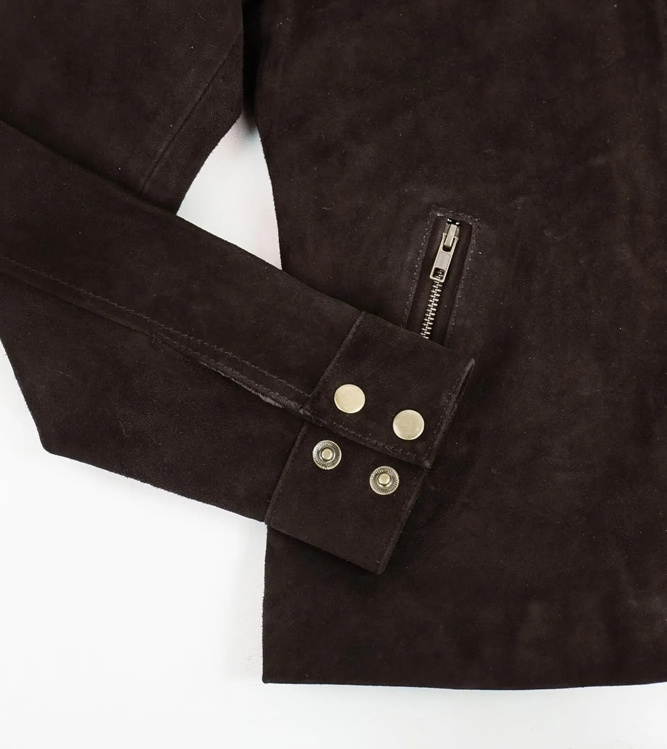 Suede Jacket Women - Sherpa Collar Womens Leather Jacket