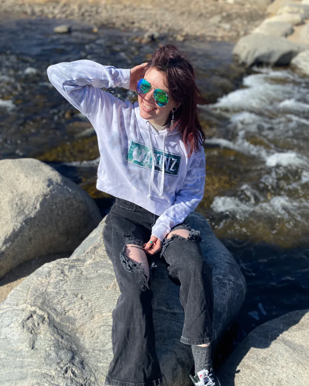 Swell Cropped Hoodie
