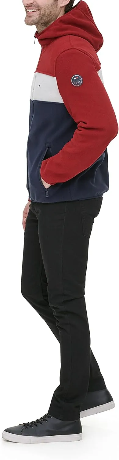 Tommy Hilfiger Men's Hooded Polar Fleece Jacket