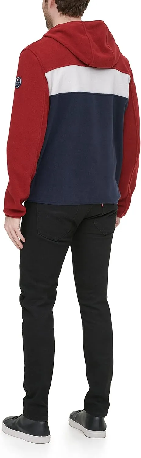 Tommy Hilfiger Men's Hooded Polar Fleece Jacket