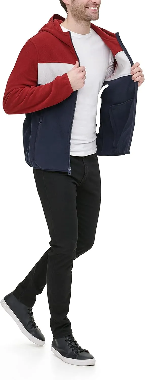 Tommy Hilfiger Men's Hooded Polar Fleece Jacket