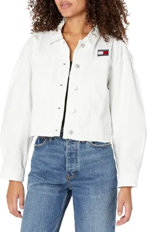 Tommy Hilfiger Women's Everyday Trucker Denim Jean Jacket