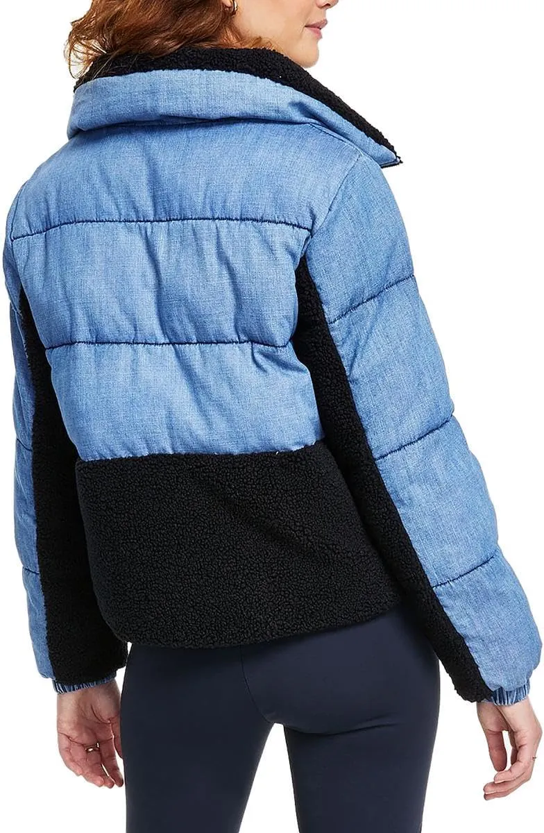 Tommy Hilfiger Women's Nylon Sherpa Puffer Jacket