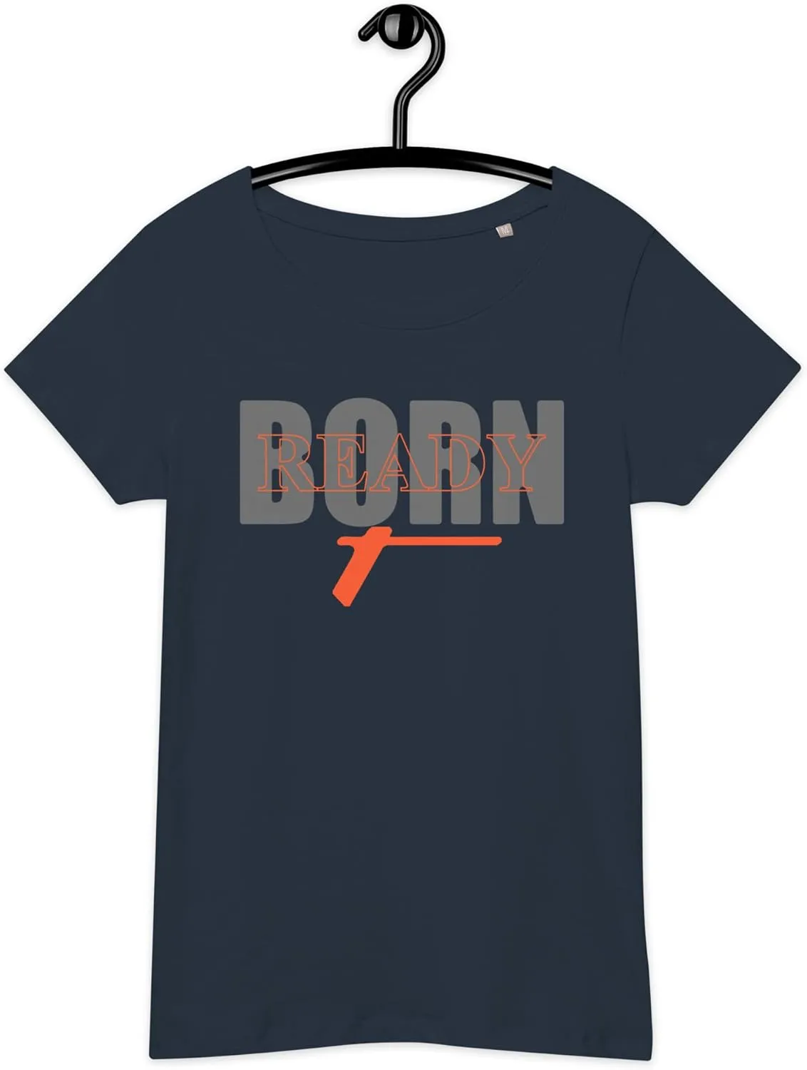 TRA Born Ready Womens Basic Organic t-Shirt