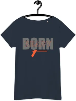 TRA Born Ready Womens Basic Organic t-Shirt