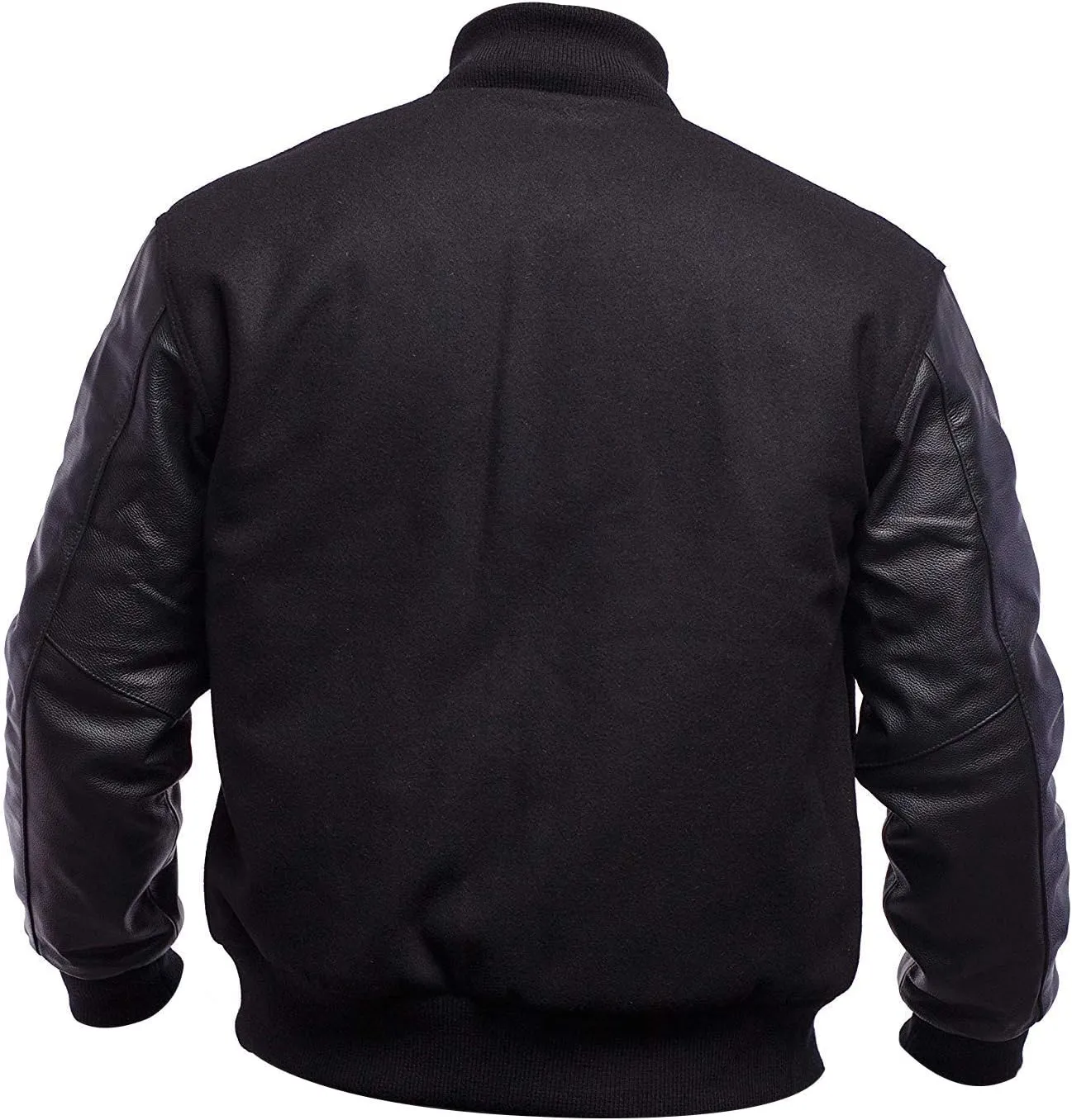 Unisex Women/Mens Varsity Letterman Jacket | College Baseball High School Bomber Wool   Faux Leather Jacket