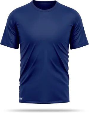 Utility Shirts for Men | USA Patriotic Lightweight Tee | Micro Polyester, Moisture-Wicking Quick-Dry Comfort.