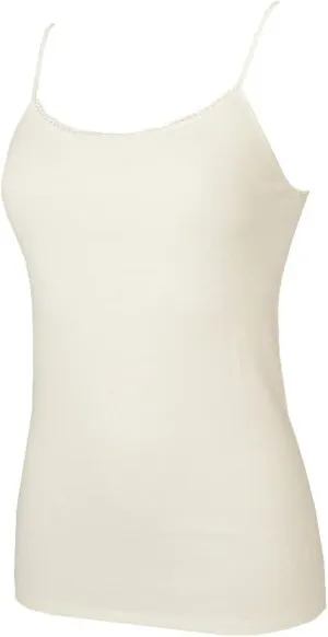 Vest top laccino Woman Camisole 85% Wool and 15% Silk Article 07637E