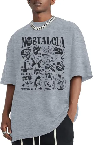 Vintage Merch Concert Shirt Hip Hop Rapper Tee Shirts Last Lap Tour Short Sleeve Pullover Tops Fans Gift