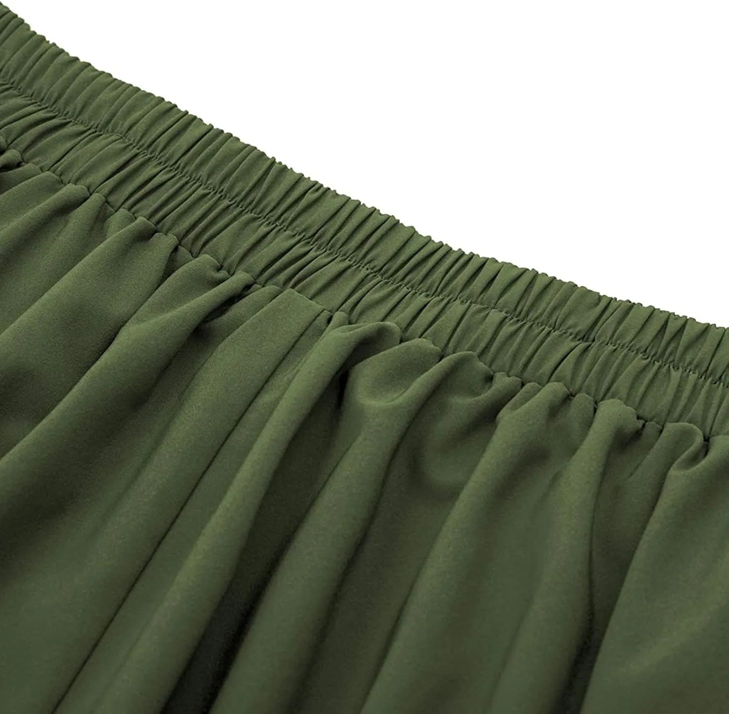 Women Vintage Skirt High Waist Pleated Skirt Midi A-Line Skirt Elegant Flowy Button Details Casual Formal Skirt