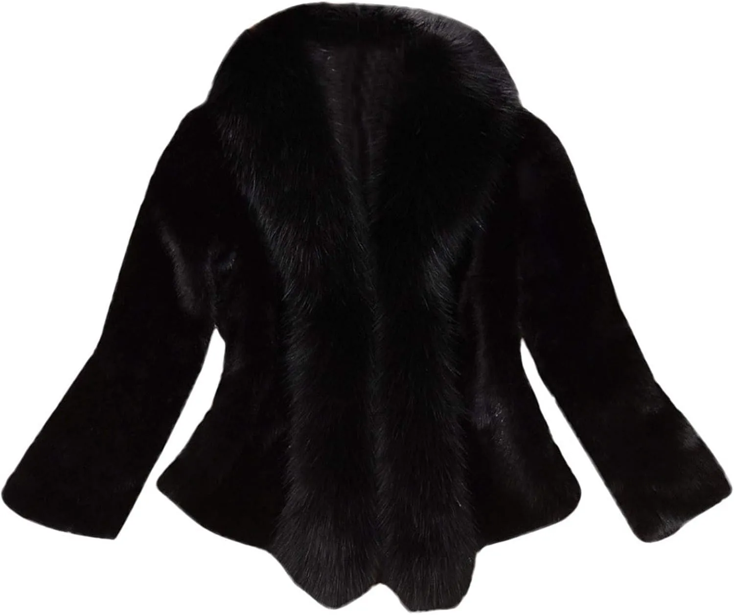 Women's Bride Wedding Party Jacket Faux Fur Coats Wrap Shawl Warm Overcoat Winter Thick Jackets Open Front Cardigan