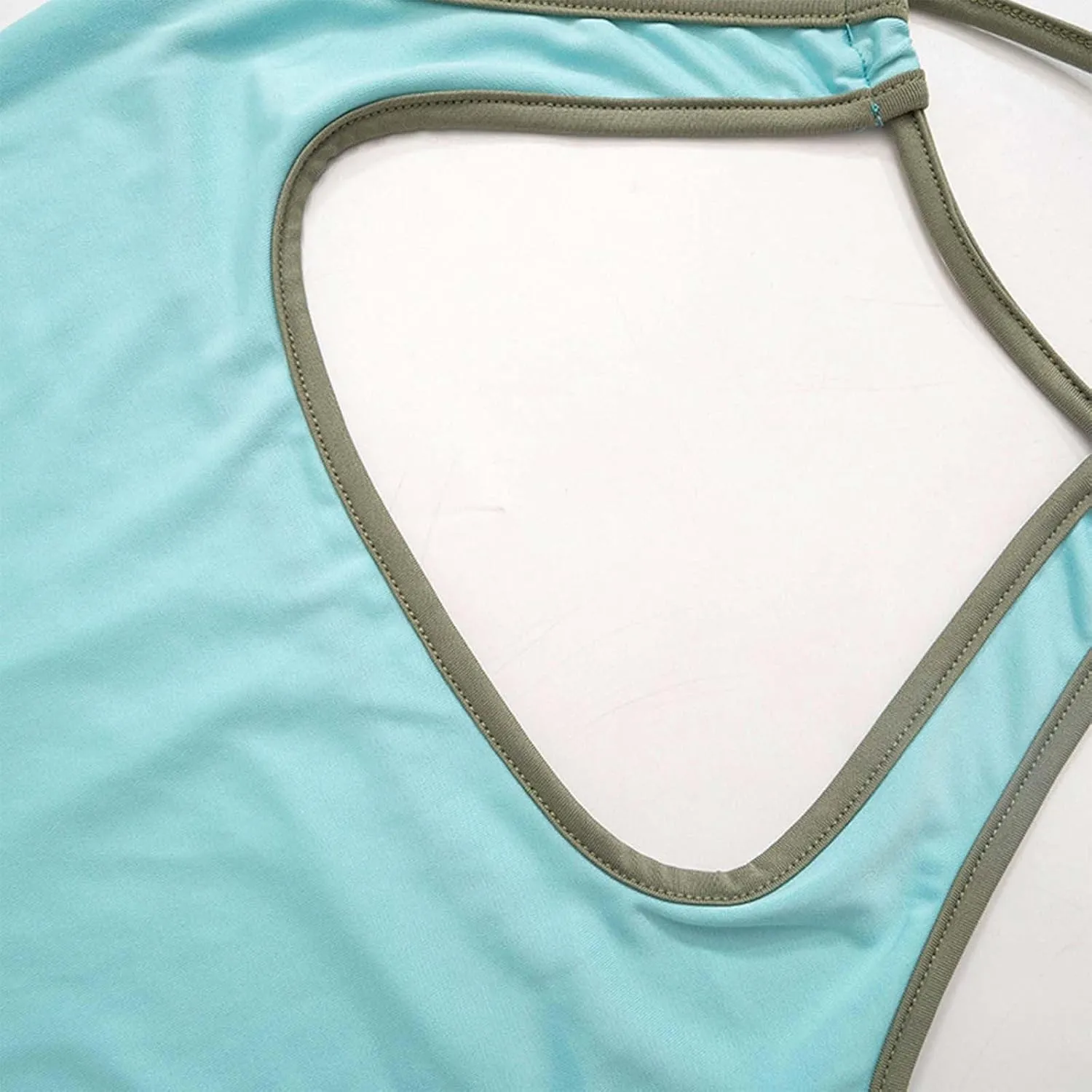 Women's Color Contrast Fashion Casual Vest Top T Shirt 25th Birthday Tops for Women
