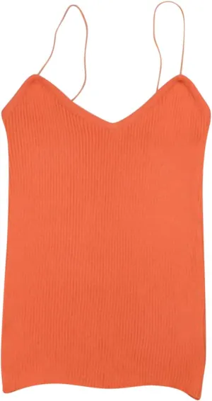 Women's Knit Tank Tops One Size Solid V-Neck Spaghetti Straps Sweater Vest Loose Fit Holiday Beach Camisole