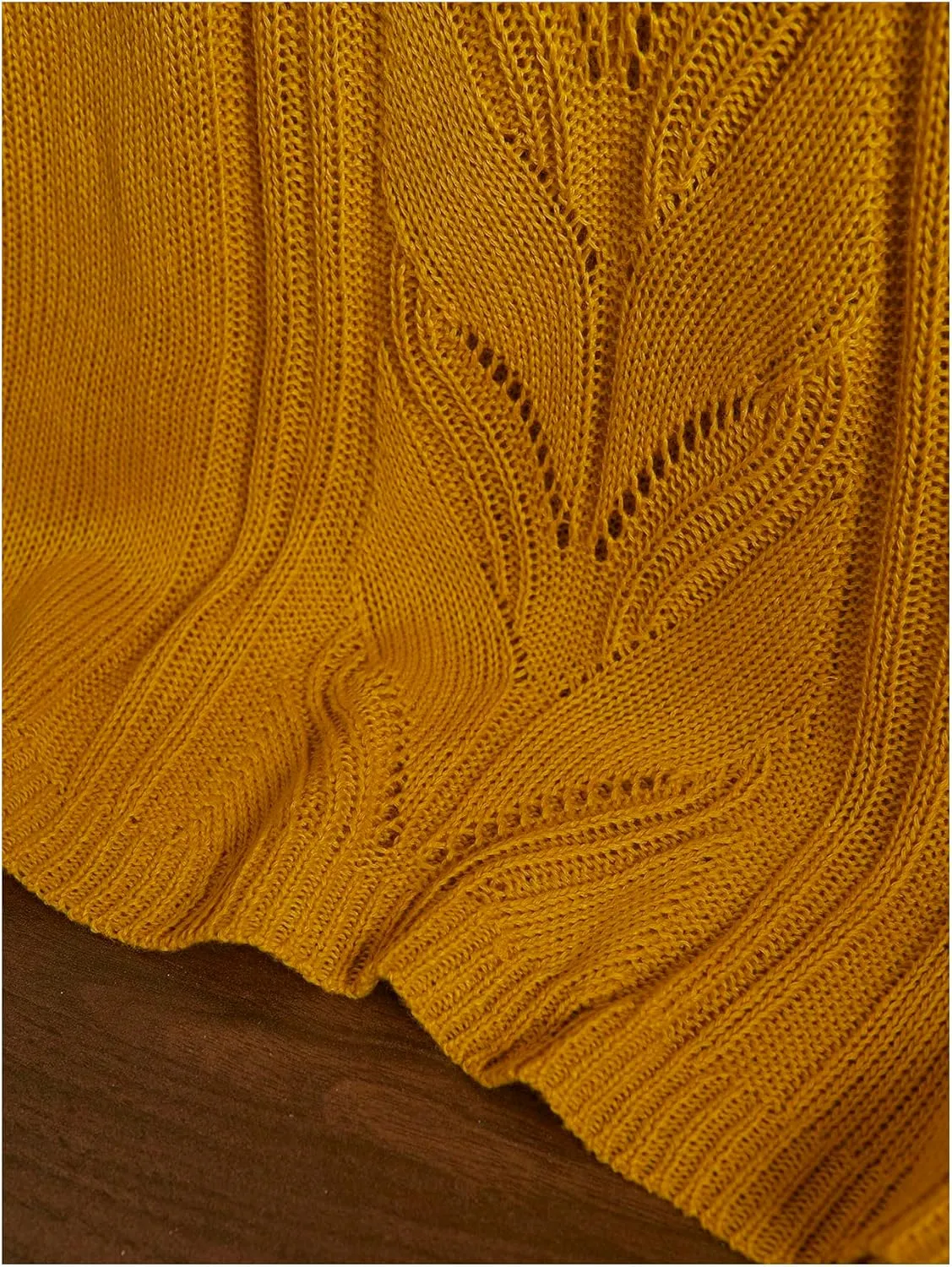 Women's V Neck Sleeveless Sweater Vests Crochet Summer Causal Knit Tank Top