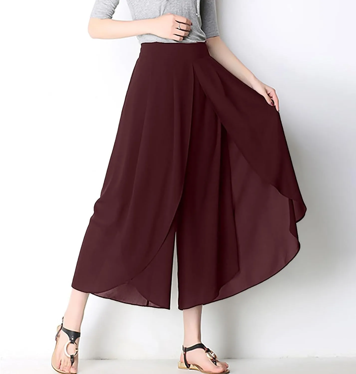 YOLAI Dance Pants for Women Flowy Women's High Waist Wide Leg Pants Casual Trousers Sweatpants Lounge Wear Fashion
