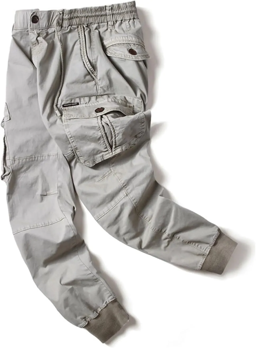 Zeiyignr Tactical Cargo Pants for Men Casual Work Hiking Sweatpants Joggers Outdoor Camping Fishing Trousers with Pockets