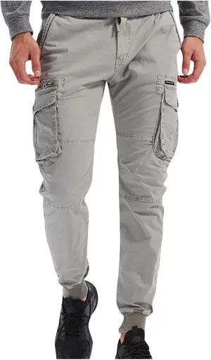 Zeiyignr Tactical Cargo Pants for Men Casual Work Hiking Sweatpants Joggers Outdoor Camping Fishing Trousers with Pockets